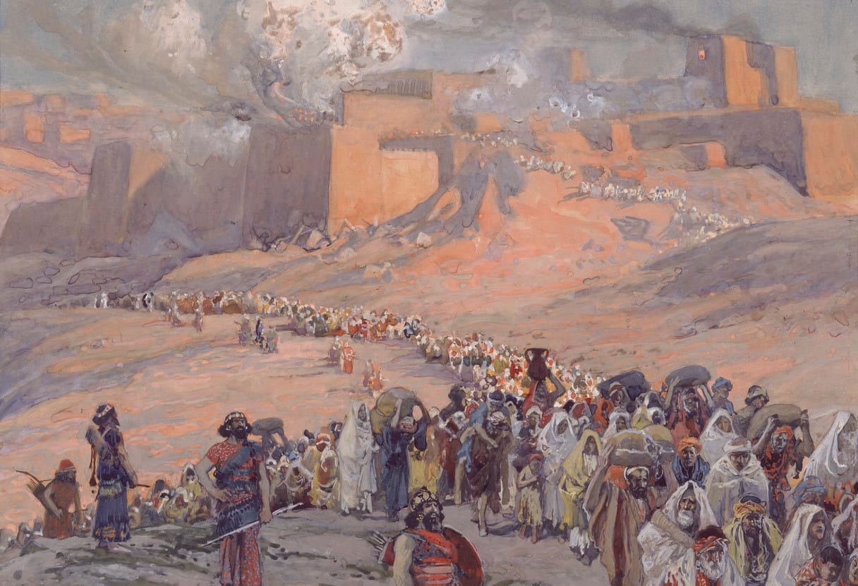 The Flight of the Prisoners — James Tissot, 1896